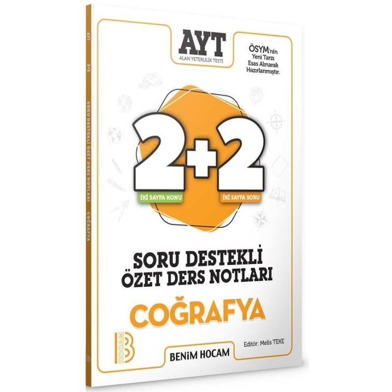 AYT Coğrafya 2+2 Soru Destekli Özet Ders Notları