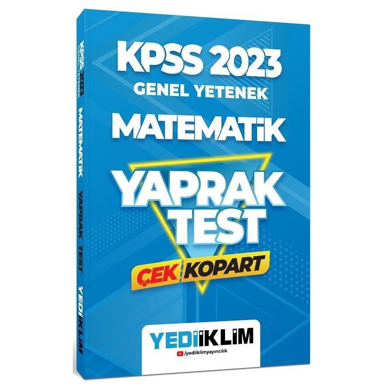 Matematik Çek Kopart Yaprak Test