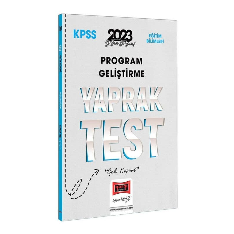 Program Geliştirme Yaprak Test