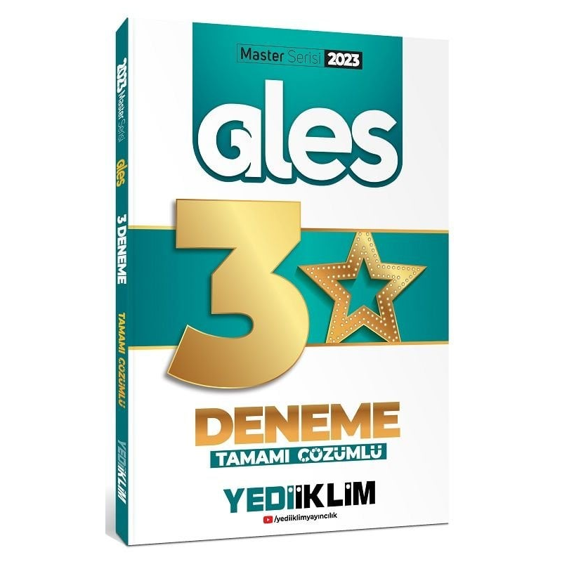 Master Serisi Tamamı Çözümlü 3 Yıldız Deneme