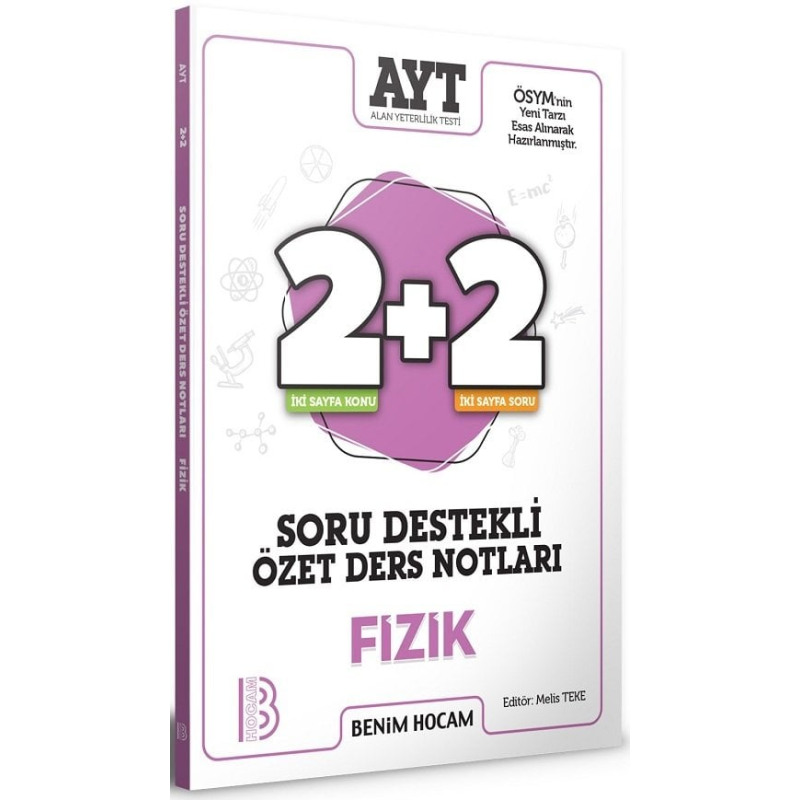 AYT Fizik 2+2 Soru Destekli Özet Ders Notları