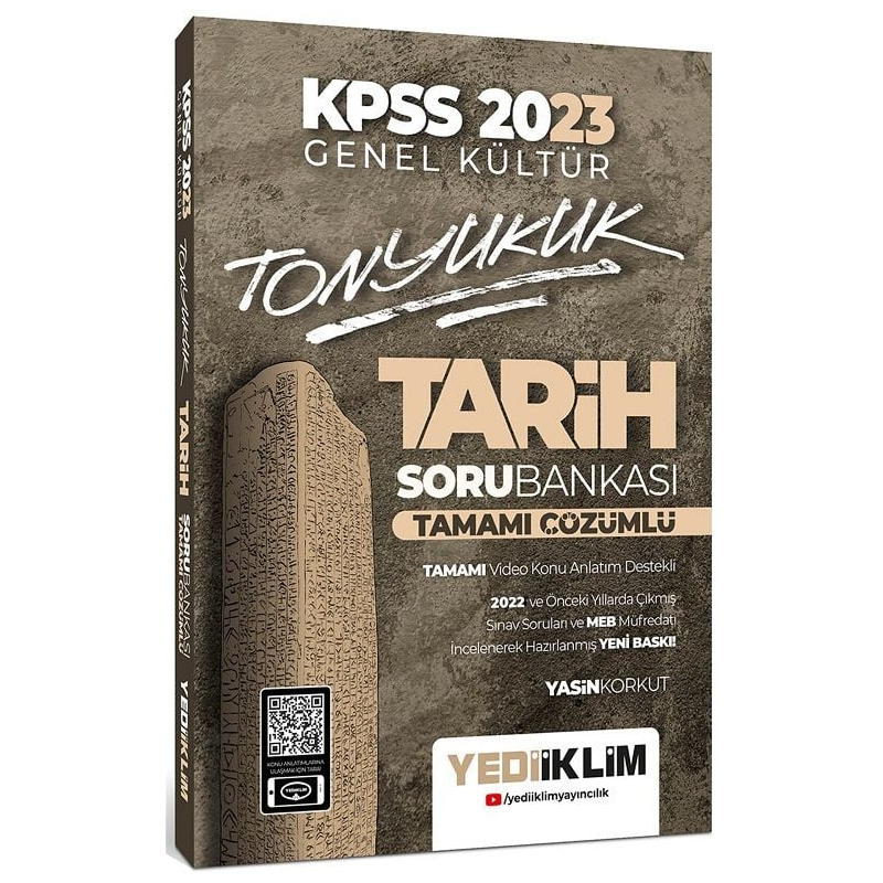 Tonyukuk Tarih Tamamı Çözümlü Soru Bankası