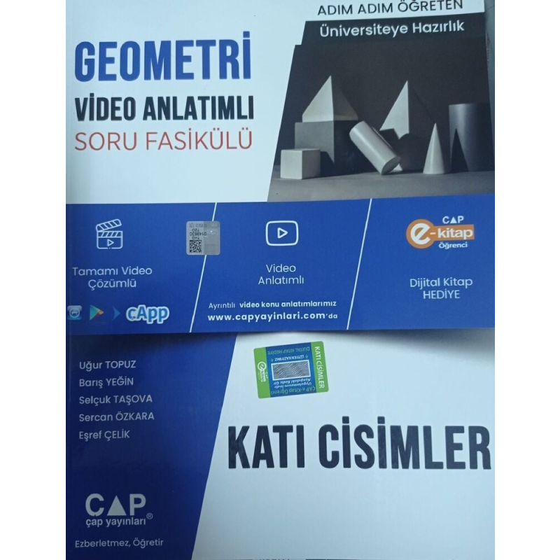 GEOMETRİ VİDEO ANLATIMLI SORU FASİKÜLÜ KATI CİSİMLER