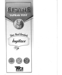 EFSANE YAPRAK TEST İNGİLİZCE