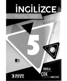 İNGİLİZCE KONU TESTİ