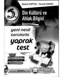 DİN KÜLTÜRÜ VE AHLAK BİLGİSİ YAPRAK TEST