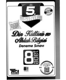 DİN KÜLTÜRÜ VE AHLAK BİLGİSİ DENEME SINAV 8 ADET