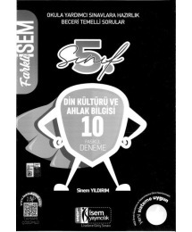 DİN KÜLTÜRÜ VE AHLAK BİLGİSİ 10 FASİKÜL DENEME