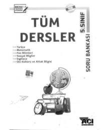 TÜM DERSLER SORU BANKASI