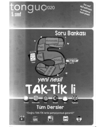 YENİ NESİL TAK-TİK Lİ TÜM DERSLER SORU BANKASI
