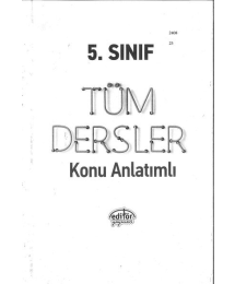 TÜM DERSLER KONU ANLATIMLI