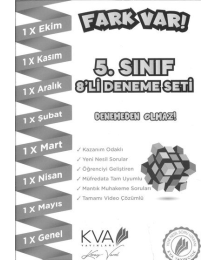 FARK VAR 8'Lİ DENEME SETİ