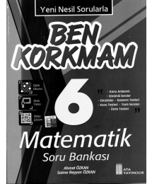 BEN KORKMAM MATEMATİK SORU BANKASI