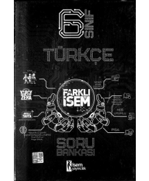 TÜRKÇE FARKLI İSEM SORU BANKASI