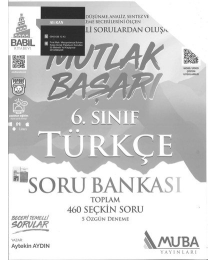 MUTLAK BAŞARI TÜRKÇE SORU BANKASI