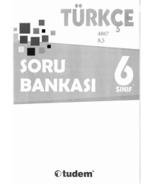 TÜRKÇE SORU BANKASI