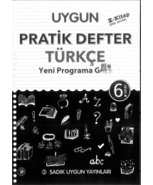 UYGUN PRATİK DEFTER TÜRKÇE