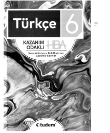 TÜRKÇE KAZANIM ODAKLI KONU ANLATIMI