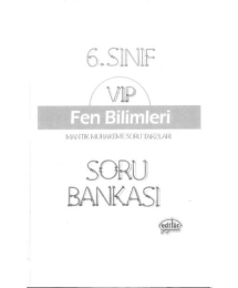 VIP FEN BİLİMLERİ SORU BANKASI