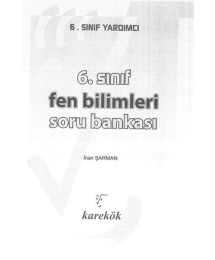 FEN BİLİMLERİ SORU BANKASI