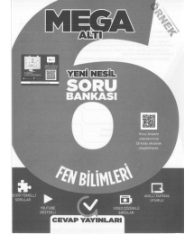 MEGA ALTI SORU BANKASI FEN BİLİMLERİ