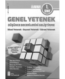 GENEL YETENEK DÜŞÜNCE BECERİLERİNİ GELİŞTİRME