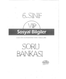 VIP SOSYAL BİLGİLER SORU BANKASI