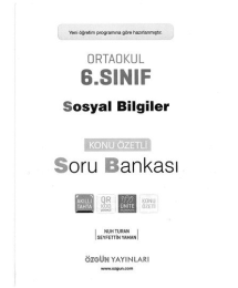 SOSYAL BİLGİLER KONU ÖZETLİ SORU BANKASI