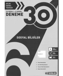 SOSYAL BİLGİLER 30 DENEME