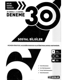 30 DENEME SOSYAL BİLGİLER
