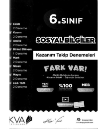 SOSYAL BİLGİLER KAZANIM TAKİP DENEMELERİ FARK VAR