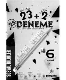 25 DENEME ELMAS SERİSİ SOSYAL BİLGİLER