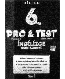PRO & TEST İNGİLİZCE SORU BANKASI