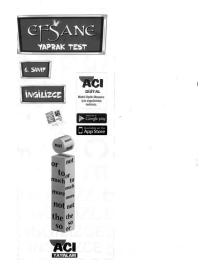 EFSANE YAPRAK TEST İNGİLİZCE