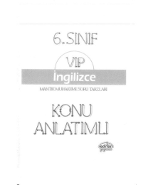 VIP İNGİLİZCE KONU ANLATIMLI