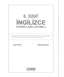 İNGİLİZCE KONU ANLATIMLI