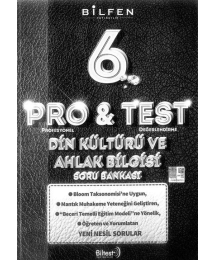 PRO & TEST DİN KÜLTÜRÜ VE AHLAK BİLGİSİ SORU BANKASI