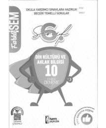 DİN KÜLTÜRÜ VE AHLAK BİLGİSİ 10 FASİKÜL DENEME