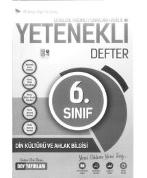 DİN KÜLTÜRÜ VE AHLAK BİLGİSİ YETENEKLİ DEFTER