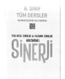 TÜM DERSLER SORU BANKASI SİNERJİ