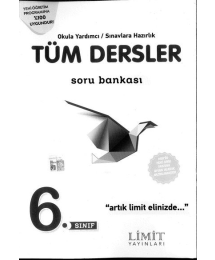 TÜM DERSLER SORU BANKASI