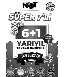 SÜPER 7'Lİ YARIYIL TEKRAR FASİKÜLÜ TÜM DERSLER
