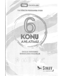 KONU ANLATIMLI TÜM DERSLER