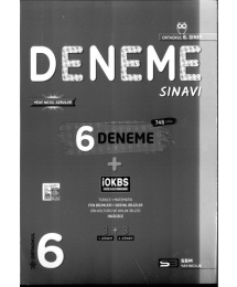 DENEME SINAVI 6 DENEME