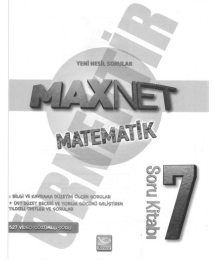 MAXNET MATEMATİK SORU KİTABI