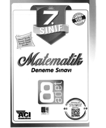 MATEMATİK DENEME SINAVI 8 ADET