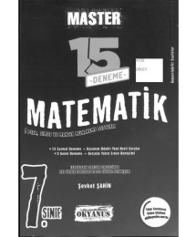 MASTER 15 DENEME MATEMATİK