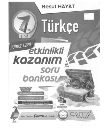 TÜRKÇE ETKİNLİKLİ KAZANIM SORU BANKASI