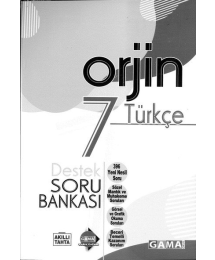 ORJİN TÜRKÇE SORU BANKASI