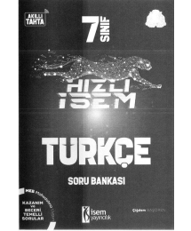 HIZLI İSEM TÜRKÇE SORU BANKASI